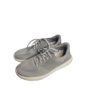 Kizik Mens Hands Free Lima Slip On Shoes Gray knit size 13